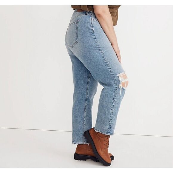 NWT Madewell Curvy Perfect Vintage straight Jean - Picture 2 of 8
